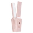 thumbnail image 1 of Pncha de pelo 2 en 1 portátil para cabello ondudo Hair Styling Home Rosa Zulema Rizador de alisadores de pelo, 1 of 7