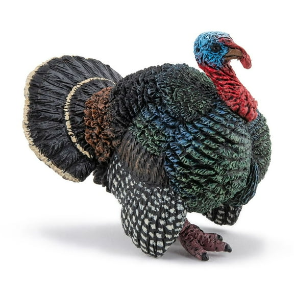 Papo Turkey Hand Painted Figurine - Heirloom Quality Collectible (51195)