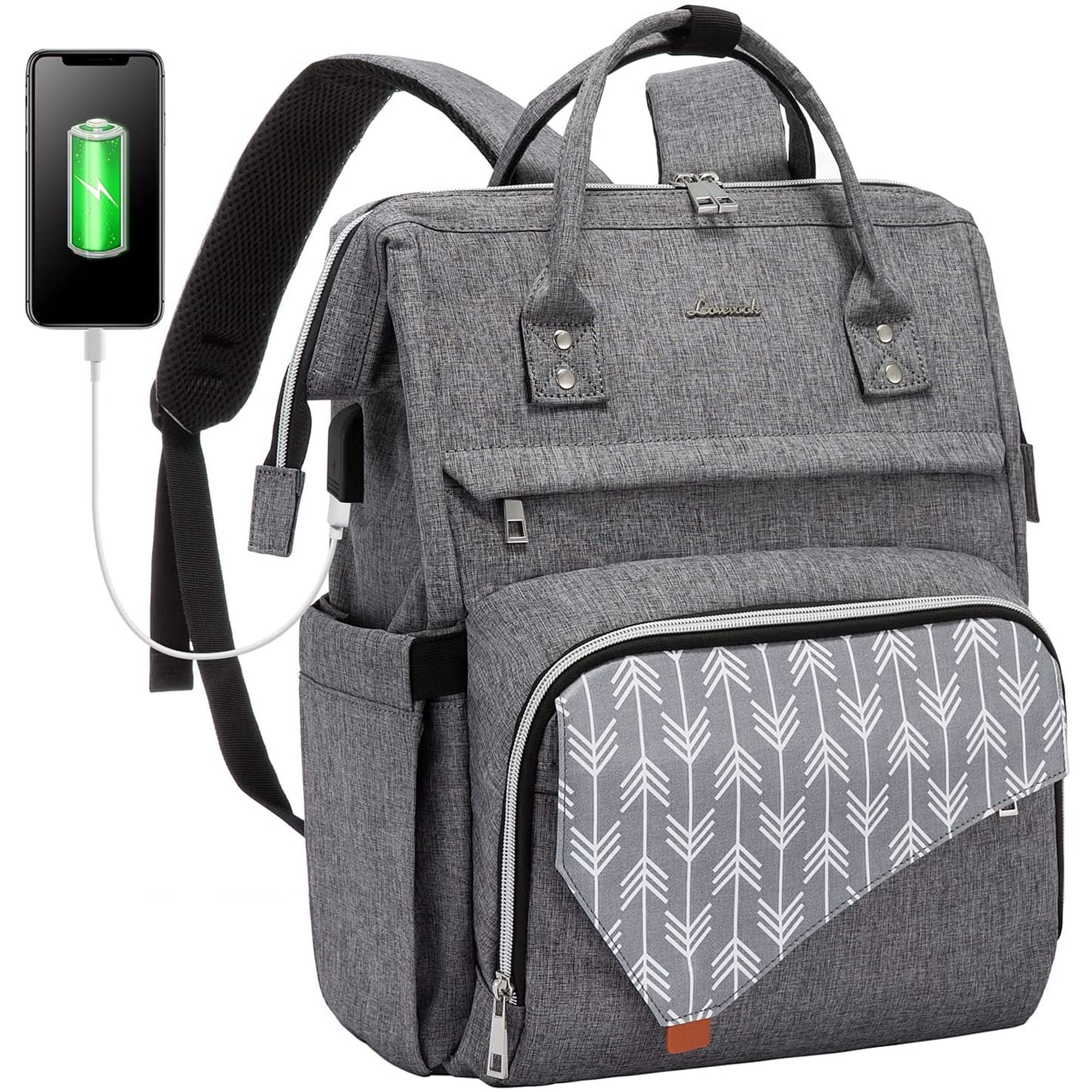 Laptop Backpack for Women,17 Inch Work School Travel Bag Computer Bags  Teacher Nurse Backpack Purse Bookbag (Upgraded) | Walmart Canada