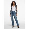 thumbnail image 3 of Time and Tru Women's Relaxed Boyfriend Jeans, 26" Inseam, Sizes 0-22, 3 of 6