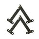 thumbnail image 4 of Bisagras de soporte de tapa,Bisagras de soporte de tapa de puerta de gabinete para caja de madera,Resistente bisagra de soporte de tapa plegable que se Puntal,Hardware para muebles, 4 of 8