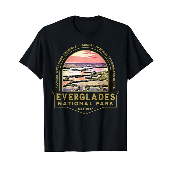 Everglades National Park Florida Hiking Nature Souvenir T-Shirt