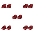 thumbnail image 3 of Guardoinrt 2pcs/set Transform Armchair Stretchy Chair Cover Full Protection And Stylish Decor Easy Care wine red 5Set, 3 of 6