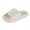 White, variant on Women Men Cloud Slides Pillow House Slipper Comfort Cushioned Thick Sole Non-slip Quick Drying Shower Shoes