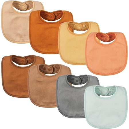 Drool Bibs Multi-Packs - Waterproof and Absorbent Infant Drool and Teething Baby Bibsu2026