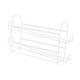 thumbnail image 5 of Organizador de refrigerador con soporte para huevos, contenedor deslizable, bandeja para huevos frescos, multicapa blanco de 2 capas, 5 of 9