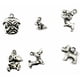 thumbnail image 3 of 15pcs Aleación de Moda Antigua de Plata Colgantes Del Del Perro Fabricación de Joyas, 3 of 6