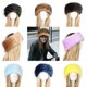 thumbnail image 4 of Winter Thick Fluffy Headband For Women Men Fur Hairband Russian Furry Earmuffs Elastic Turban Wide Headwear Ski Hats(1pc), 4 of 4