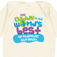thumbnail image 4 of Inktastic Orthopedic Surgeon Daddy Boys or Girls Long Sleeve Baby Bodysuit, 4 of 5