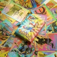 thumbnail image 2 of 27-55PCS Colorful Gold Foil Card Charizard Pikachu Arceus Silver Rainbow English Spanish VSTAR VMAX Card, 2 of 5