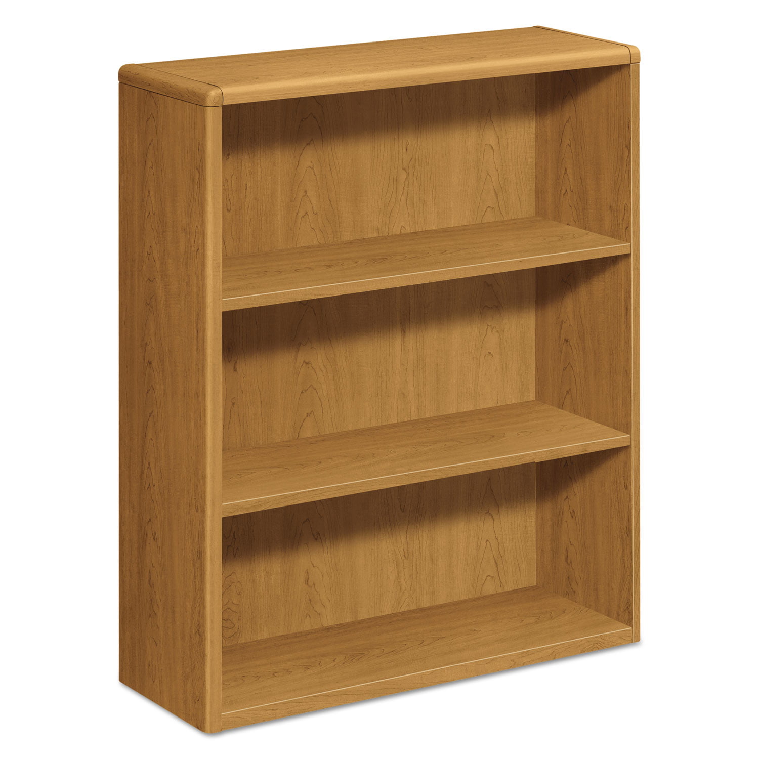 Details about   3-Shelf Wood Bookcase Wide Storage Book Display Adjustable Bookshelf Rustic Oak 