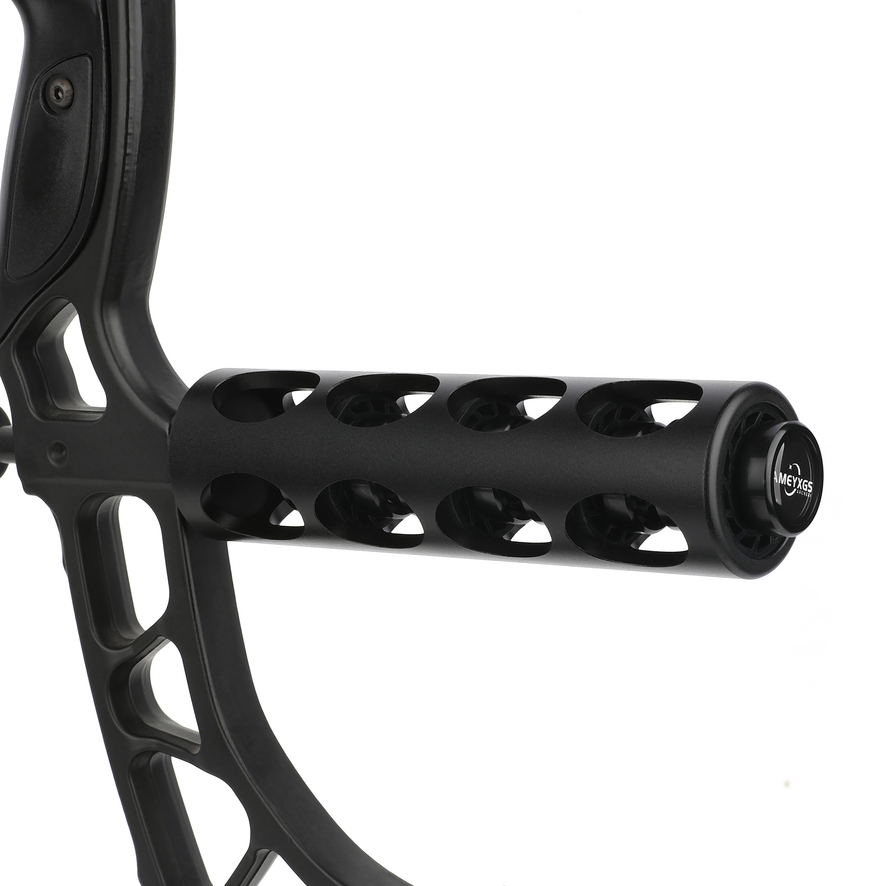 AMEYXGS（black)Archery Dampener 6" Compound Bow Stabilizer Balance Bar