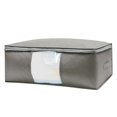 thumbnail image 2 of Foldable Storage Bag Clothes Blanket Quilt Closet Sweater Organizer Box Pouches, 2 of 4