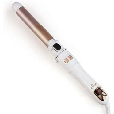 Auto Rotating Hair Curler Curling Wand 28mm 1.1 Inch Curling Irons Hair Waver 30s Instant Heat-Up, Anti-Scald & Dual Voltage, with LCD Temp Display