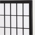 thumbnail image 3 of JERFIT 4 Panel Japanese Shoji Screen Room Divider with Black Wood Frame & Durable Paper Panels for Home & Office Privacy, 3 of 5