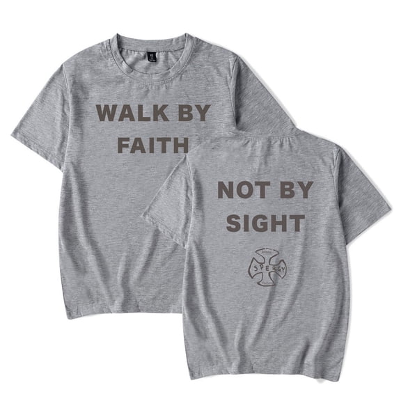 Daniel Caesar Walk By Faith Tee Women Men Crewneck Short Sleeve Casual T-shirt