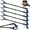 Blue Black, variant on Heavy Duty Lightweight Reacher with Ergonomic Handle & Non-Slip Grip, 6 Pack 32 Inch Commercial Trash Grabber for Elderly Assist, Multi-Use Outdoor Home Garden Cleanup Mobility Aid Tool