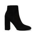thumbnail image 2 of Schutz Womens Rosalie Suede Square Toe Ankle Boots, 2 of 3