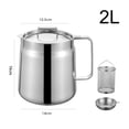 thumbnail image 1 of 304 Pot de Filtre à Huile en Acier Inoxydable avec Crépine pour Cuisine, Friteuse Polyvalente, 1 of 5