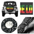 thumbnail image 4 of One Love Spare Tire Cover Waterproof Dust-Proof Universal Wheel Tire Covers Fit For Trailer, Rv, Suv Truck And Camper Accessories 14 Inch, 4 of 5