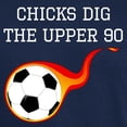 thumbnail image 3 of CafePress - Chicks Dig The Upper 90 T Shirt - Men's Classic Graphic Cotton T-Shirt, 3 of 4