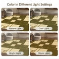 thumbnail image 5 of ODIKA 3'x5' Washable Area Rug Non-Slip, Flatweave, Easy Care Mid Sections Retro Asymmetric Panel Contrasting Earthy Century for Hallway, Laundry Room, 5 of 5