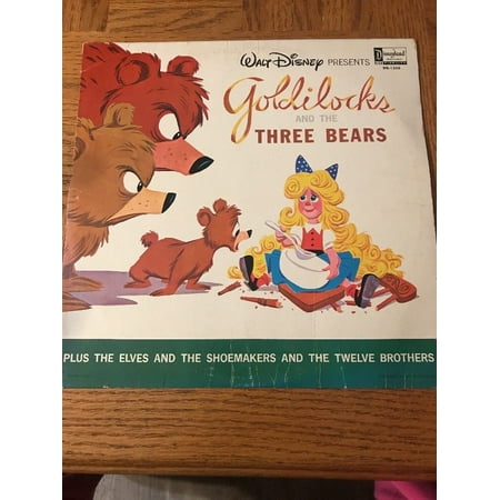 Walt Disney Goldilocks And The Three Bears Album