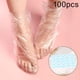 thumbnail image 4 of calentadoras desechables Guantes Botines Guantes de trabajo hidratantes Suministro de manicura bolsas de pie Colco bolsas de pie, 4 of 8