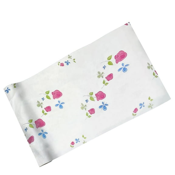 Medical Exam Table Paper Roll, 21 Inch x 225 Feet. Pack of 12 Pediatric Table Paper Rolls. Exam Paper Roll with Decorative Floral Design. Diaper Changing Table Paper Roll. Exam Table Paper