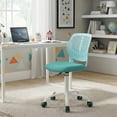 thumbnail image 2 of Silla para Niño, Color Turquesa, Silla para Escritorio Ergonomica Giratoria HOMEMAKE FURNITURE  Moderno, 2 of 6