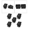thumbnail image 4 of Miangastore 5 Pcs 2 Pin Toggle Switch On/Off Mini Boat Rocker Switch Car Auto Boat Round Rocker Snap 15x21MM, 4 of 8