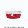 thumbnail image 3 of Christmas Basket, Cotton Christmas Basket for Gifts, Rope Woven Storage Basket with Handle and Santa Claus Doll, Christmas Holiday Cotton Basket for Gifts Candy Toy Tabletop Home Decor, 3 of 8