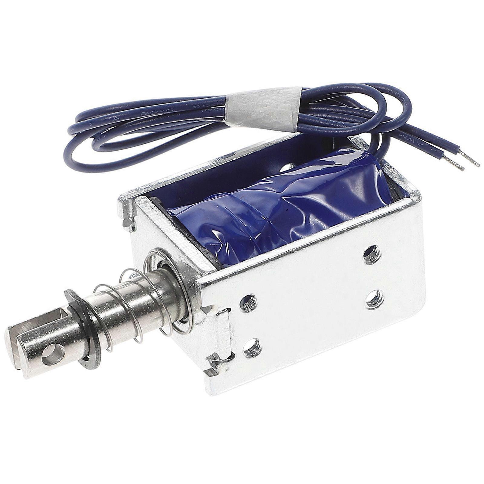 Solenoid Electromagnet 12V Magnetic Solenoid 1.2A Actuator Linear ...