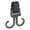 B, variant on Walker Hook Hanging with Dual Hook, 360 Degree Rotation Multipurpose Stroller Hooks for Hanging Bags, Wheelchair Hanger Clip Accessories for Walker, Shopping Cart, Car Back Seat