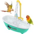 thumbnail image 1 of Parrot Bird Bathtub For Cage, Electric Automatic Bathtub With Faucet And Shower, Bird Baths With Fountain Shower, 1 of 5