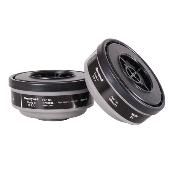 North N-Series Organic Vapor Respirator Cartridge, Pair (N75001L)