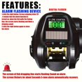thumbnail image 3 of Electronic Baitcasting Reel - Variable Speed Control, Saltwater-Proof Design for Maximum Casting Performance | High-Torque Motor, Adjustable Braking System, Corrosion-Resistant Alloy Frame, 3 of 9