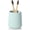 Green Ribbed, variant on ANHXN Striped Toothbrush Holder Toothbrushes Bathroom Organizer Cup for Toothpaste Kids & Adults