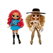 LOL Surprise OMG 2-Pack  Da Boss & Class Prez Fashion Dolls 2-Pack with 20 Surprises Each, Stylish Fashion Outfits and Doll Accessories