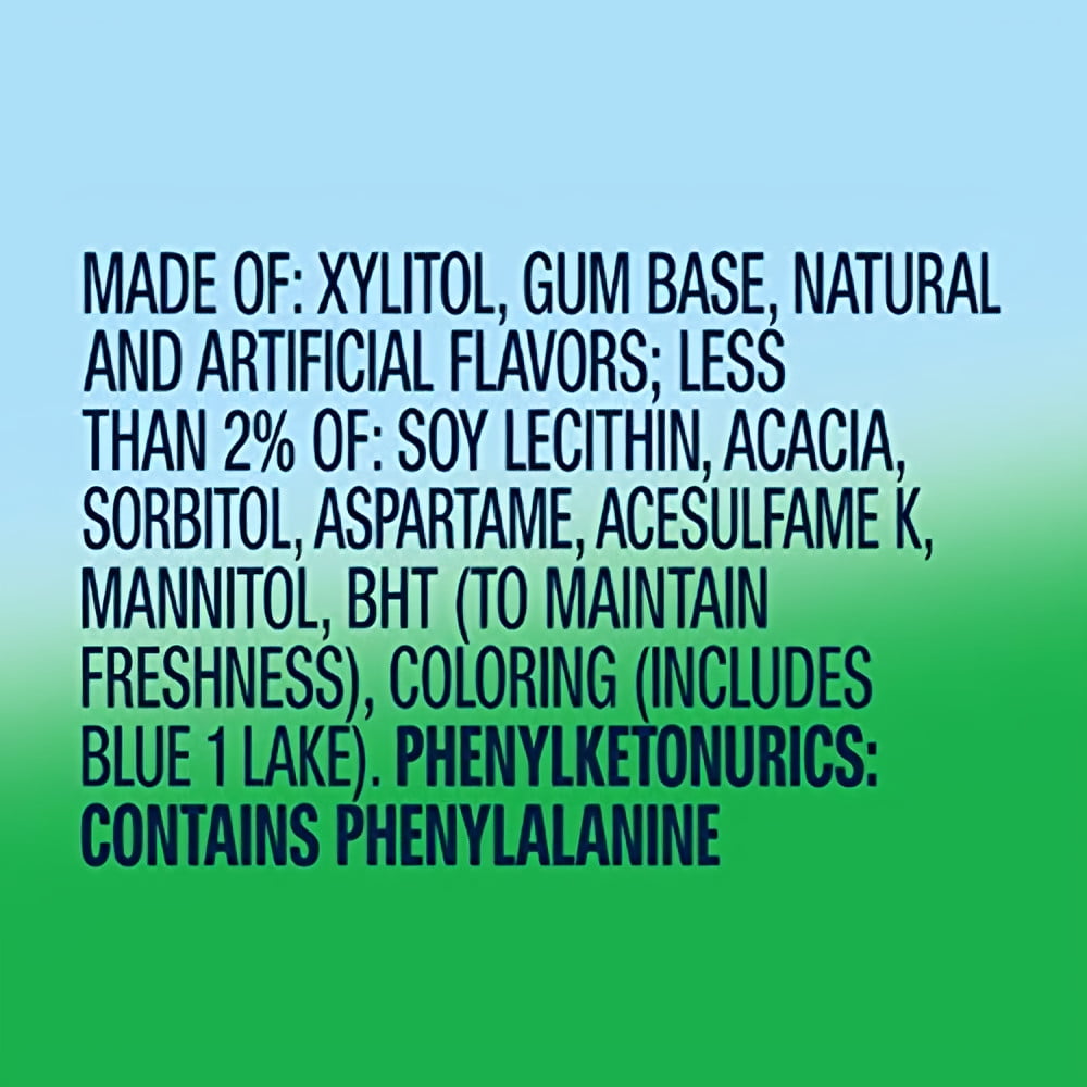 Extra Refreshers Spearmint Chewing Gum, 40 Ct