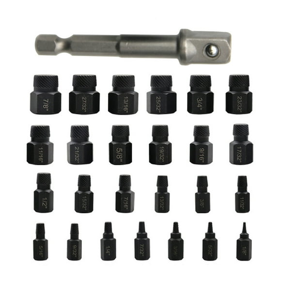 Peggybuy 26 Pcs/Set Removal Tool Tool Parts Extractor Set for Cars and Construction Sites