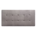 thumbnail image 6 of Glory Furniture Derek Velvet Upholstered Ottoman in Gray, 6 of 6