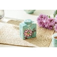 thumbnail image 4 of Grace Teaware Peacock Lotus Garden Green 4.5" Fine Porcelain Jar, 4 of 4