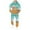 Mint Green, variant on Angala Boys Ice Print Sweatsuit 2Pcs Clothing Sets Cute Preppy Ice Print Drip Baseball Hoodie And Pants Cute Cozy Children Dailywear 2-3 Years