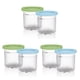 thumbnail image 2 of Ounissouiy Contenedor de almacenamiento de latas reutilizable para tina de helado, transparente, de larga duración, instalación práctica, Type1 NO1, 2 of 6