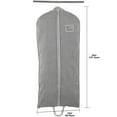 thumbnail image 5 of Better Homes & Gardens Hanging Clothing Polyester and Polyester Zippered Garment Bag, 5 of 5