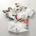 thumbnail image 4 of FYMNSI Daddy and Me Hawaiian Matching Outfits Father Son Tropical Print Matching Shirts Summer Men Boys Father's Day Tops (Men S), 4 of 10
