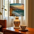 thumbnail image 6 of Linen Drum Lampshades Coastline Central California Dusk 13"x13"x10" Light Shade for Table Lamps Floor Lamp Shades Lampshade Replacement Assembly Required, 6 of 8