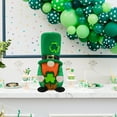 thumbnail image 5 of BOBOMOTI St Patricks Day Decorations Clearance Handmade Green Irish Gnome Scandinavian Tomte Leprechaun Irish Party Supplies Home Table Decor Ornaments, 5 of 6