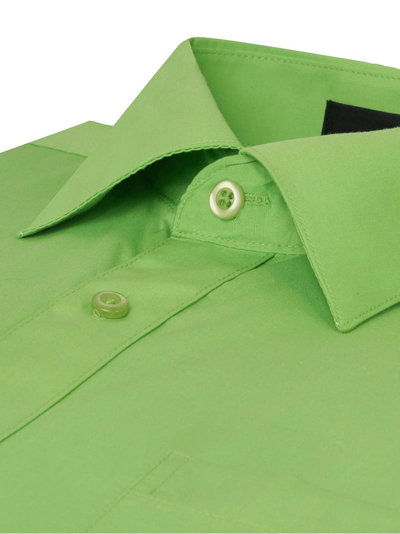 lime green button up dress shirt Mens Lime Green Dress Shirts